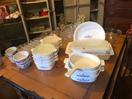Look at all this Corningware!