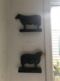cows on the wall!
