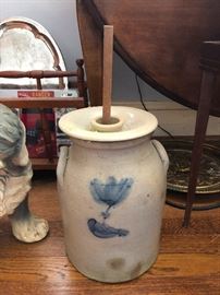 Antique Mullen & Connolly butter churn. I can't get enough of this BUTTER CHURN!