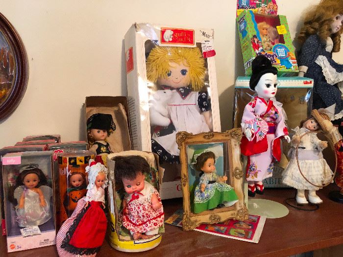 dolls are taking over the house