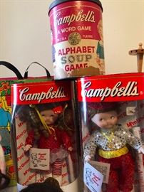 these dolls ate Campbells soup and grew tumors in the shape of plastic packaging that covered their entire bodies!