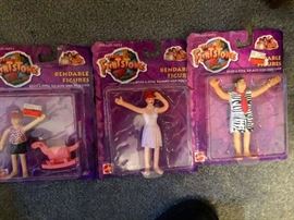 Flintstones bendable figurines. NIB