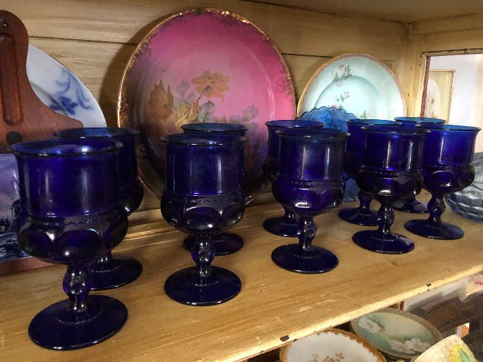 Dark blue wine glasses! Nobody will know what you're drinking!