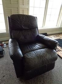 leather recliner