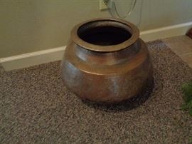 large copper pot