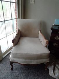 love this chair but it needs recovering