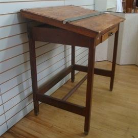 Architect's Drafting Table, Industrial Style, circa 1940