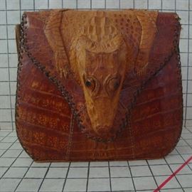 Alligator Vintage Handbag