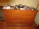 matches tall boy, 6-drawer dresser