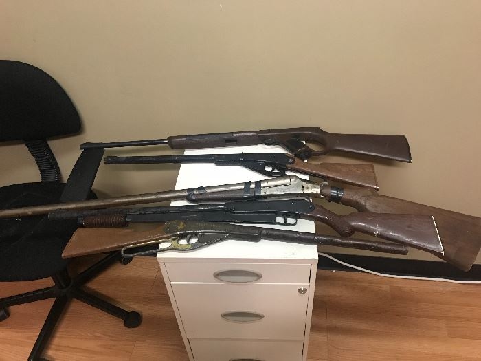 Several Vintage BB Guns
