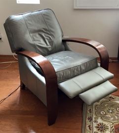 Leather La-z-Boy recliner. One of two.