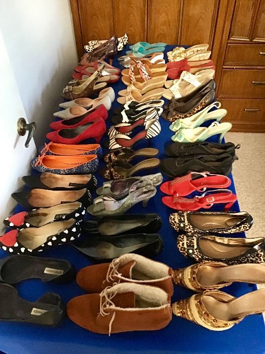 Women’s shoes- 100’s of pairs!! 