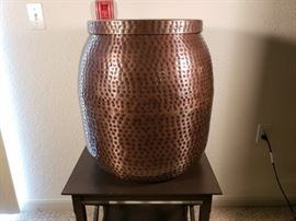 Decorative Tin Floor Container