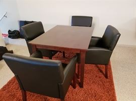 Dining Room Table with Four Chairs