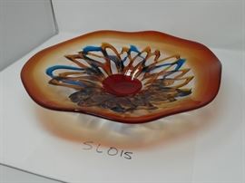 MultiColor Glass Bowl