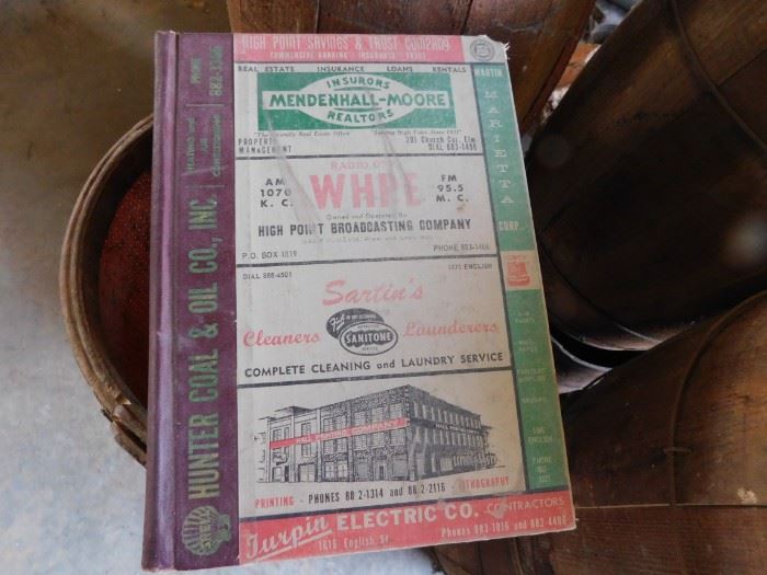 Old High Point City Directory