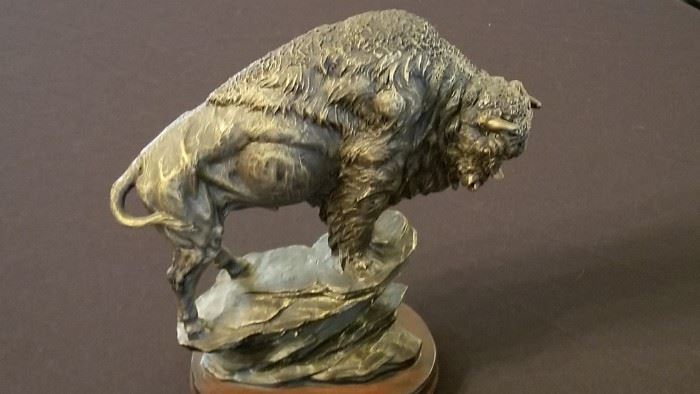 bison figurine