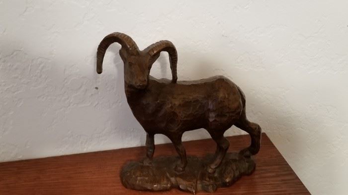 bighorn sheep figurine