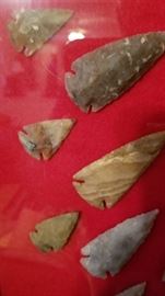 arrowhead collection up close