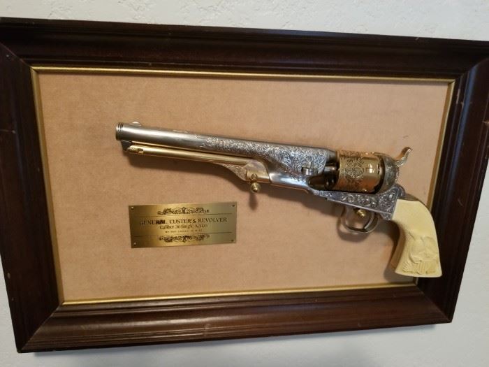 Franklin Mint General Custer Revolver replica