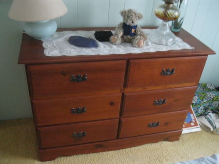 Another Dresser with the Go Blue Stuffed Animal!