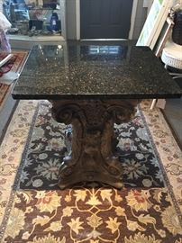 Marble Topped Foyer Table