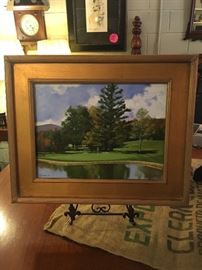 Golf Course Painting