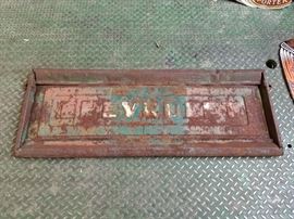 Vintage Chevrolet Truck Tailgate