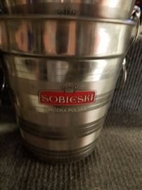 Sobieski stainless steel champagne wine buckets