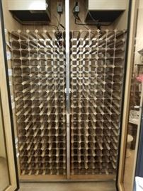Custom Wine Mart 454 bottle refrigerated wine cabinet double compressor(used only 3 years)