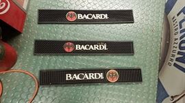 Assorted Bacardi bar mats