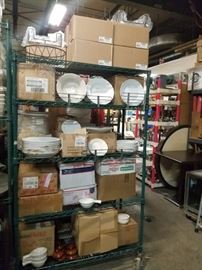 Assorted Restaurant grade china (new & used)