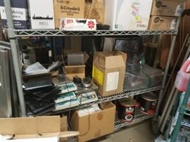 Assorted digital scale & other restaurant small wares