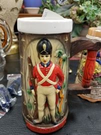 Red coat stein