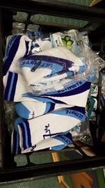 Assorted size Sports Katz toe and heel reinforced knee socks