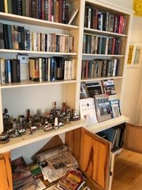 Books, magazines, records & lighthouses