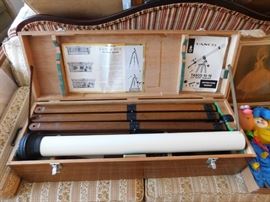 Vintage Tasco 10 TE 600 Power Telescope