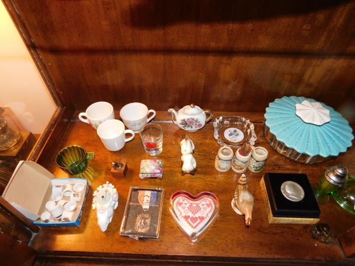 Assorted Glass and Porcelain