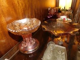 Iris and Herringbone Bowl