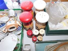 Wooden Salt and Pepper Shakers