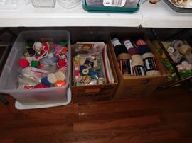 Wool/Sewing Items
