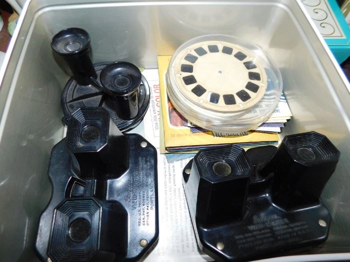Old Viewmasters and Reels 