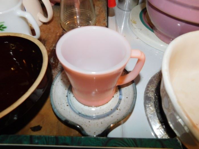 Pink Fire King Coffee Mug