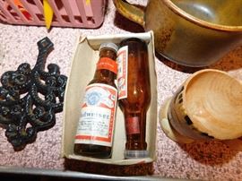 Budweiser Salt and Pepper Shakers