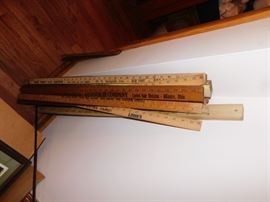 Advertising Yard Sticks