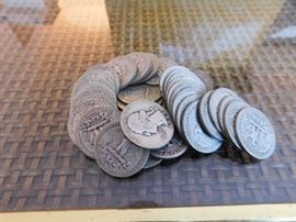 Lots of Silver Quarters