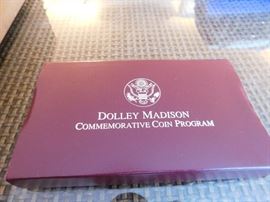 Dolley Madison Silver Dollar