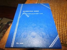 Partial Roosevelt Dime Books