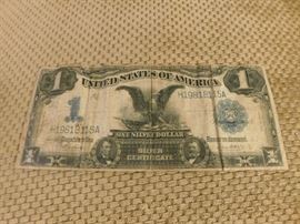1899 U.S. Large Note One Dollar(Black Eagle)