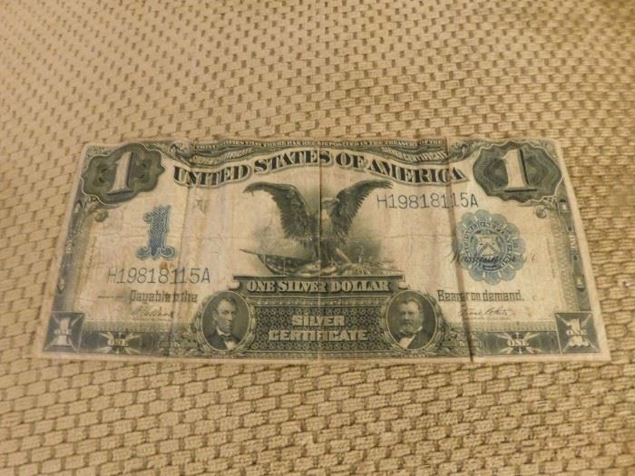 1899 U.S. Large Note One Dollar(Black Eagle)